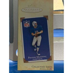 Hallmark 2004 Keepsake Ornament Peyton Manning Football Legends Collectors Serie